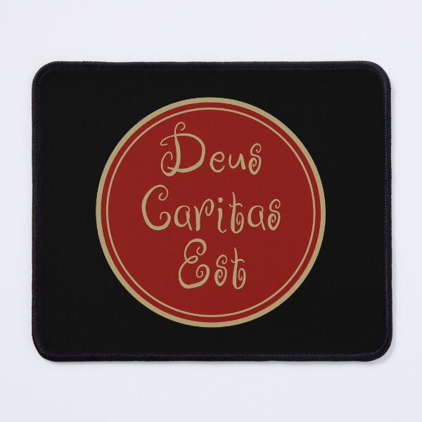 Item preview, Deus Caritas Est - God Is Love - Latin Phrase - Catholic Church designed and sold by JourneyCreative.