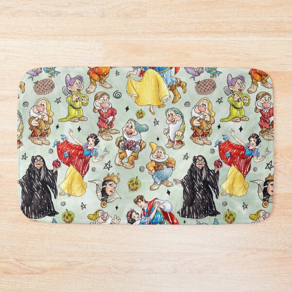 Item preview, Snow White And The Seven Dwarfs Sketched designed and sold by Rainbows Galore.