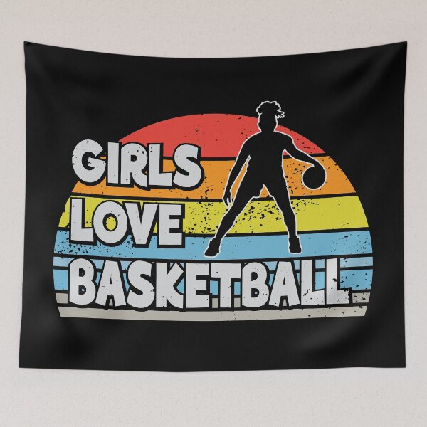 Item preview, Girls love basketball designed and sold by nikolaj1301.