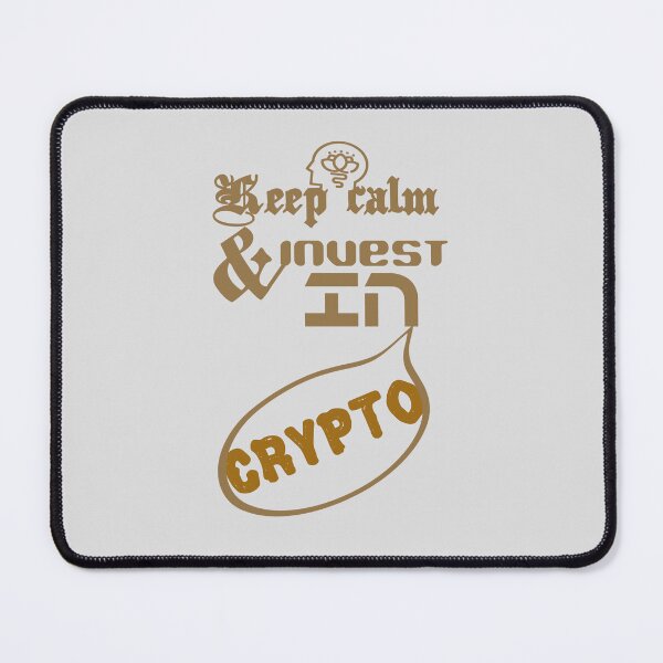 Item preview, Keep calm and invest in crypto.,, designed and sold by Chakilogy.