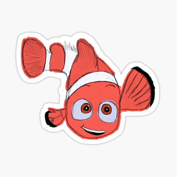 "Things In Common Finding Nemo Surprisingly Effective Ways" Sticker for