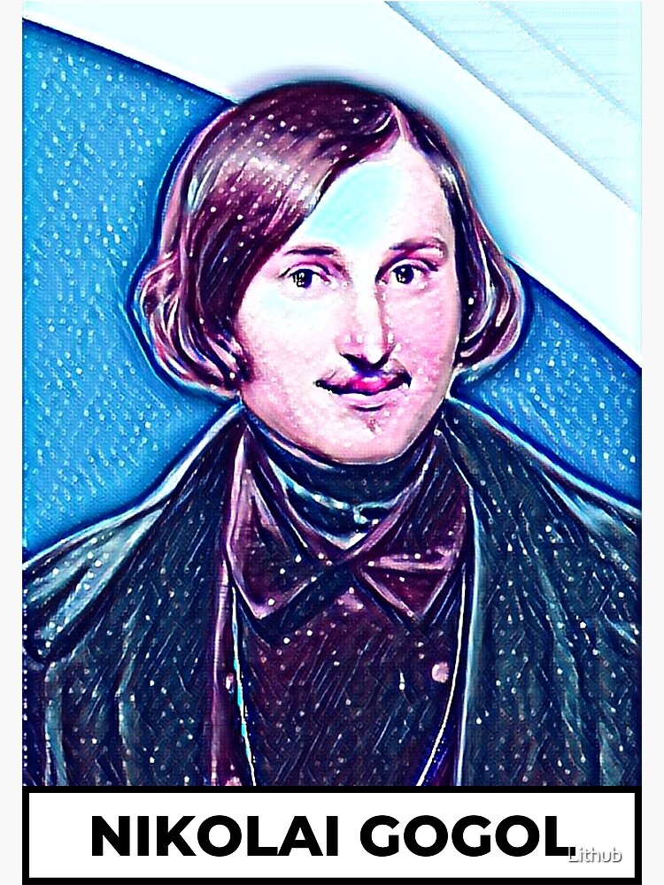 "Nikolai Gogol Art | Nikolai Gogol Portrait | Nikolai Gogol Artwork