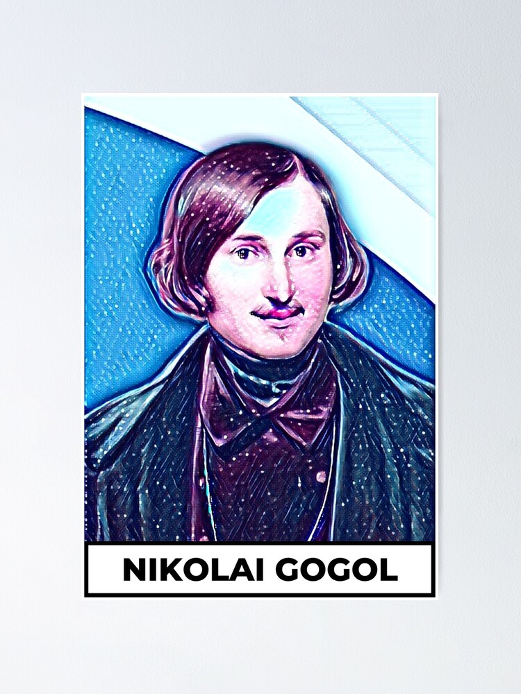 "Nikolai Gogol Art | Nikolai Gogol Portrait | Nikolai Gogol Artwork