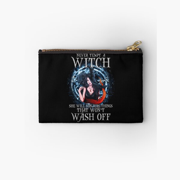 Item preview, Never Tempt A Witch She Will Conjure Things That Won't Wash Off Witch Halloween designed and sold by kibbeegaddisi.