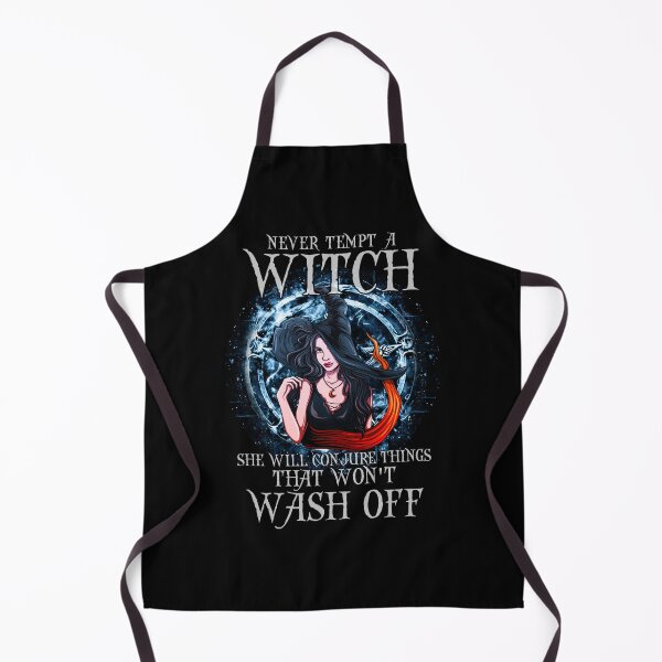 Item preview, Never Tempt A Witch She Will Conjure Things That Won't Wash Off Witch Halloween designed and sold by kibbeegaddisi.