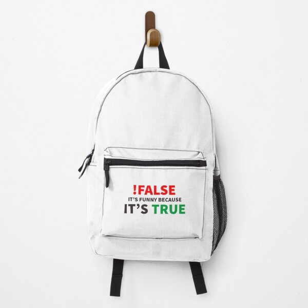 Item preview, !False It's Funny Because It's True Programmer Quote Geek Classic T-Shirt designed and sold by YouSsefHN05.