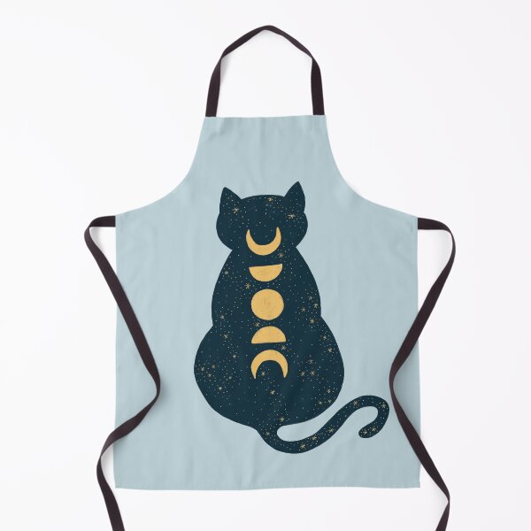 Item preview, Moonphase Cat Stars Moon Starry Night Sky designed and sold by whimsymilieu.