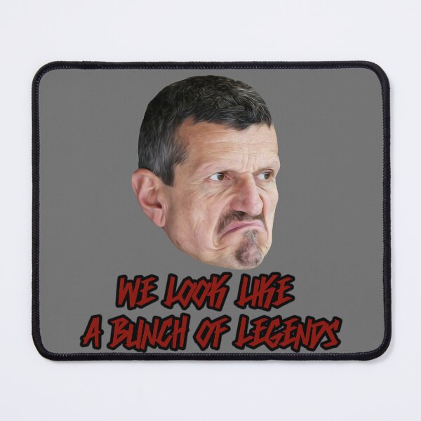 Item preview, We Look Like A Bunch of Legends - Guenther Steiner - Formula 1 Oil Paint designed and sold by Harley-Jay.