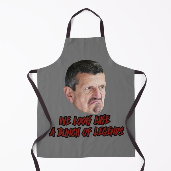 Item preview, We Look Like A Bunch of Legends - Guenther Steiner - Formula 1 Oil Paint designed and sold by Harley-Jay.