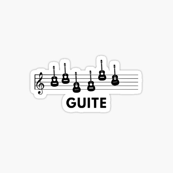 Item preview, guitar pun designed and sold by MYWMC.