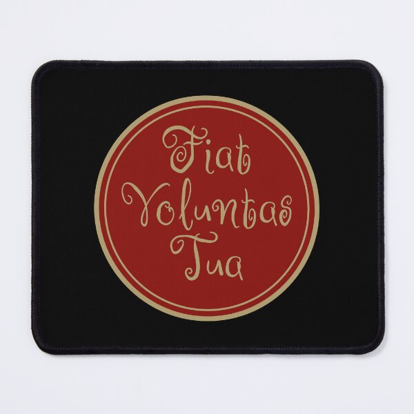 Item preview, Fiat Voluntas Tua - Thy Will Be Done - Latin Phrase - Christianity designed and sold by JourneyCreative.