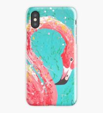 Flaunting Flamingo iPhone Case