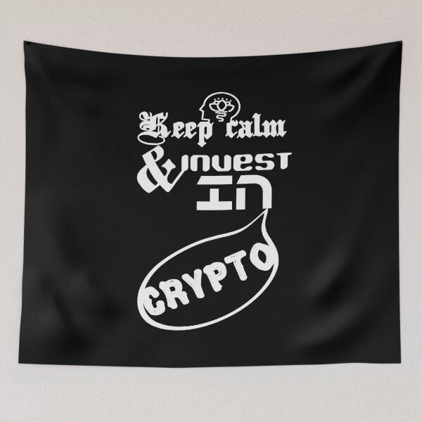 Item preview, Keep calm and invest in crypto.,,V1. designed and sold by Chakilogy.