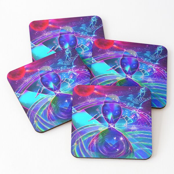 Item preview, Musical Synchronicity No.4 - Astral Cosmic AI Illustration designed and sold by Recall-Design.