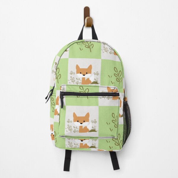 Item preview, Cute fox & green pattern designed and sold by Soph's Studio.