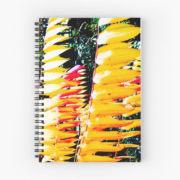 Aperçu de l'œuvre Motif de longues feuilles jaunes créée et vendue par Mircea Boboc.
