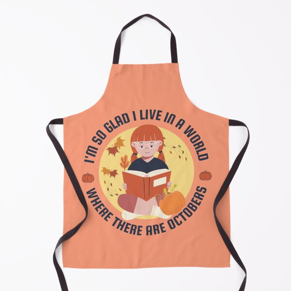 Item preview, I'm so glad I live in a world where there are Octobers - Anne Shirley quote designed and sold by shmodev.