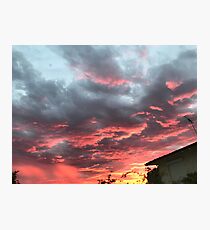 Sunset Photographic Print