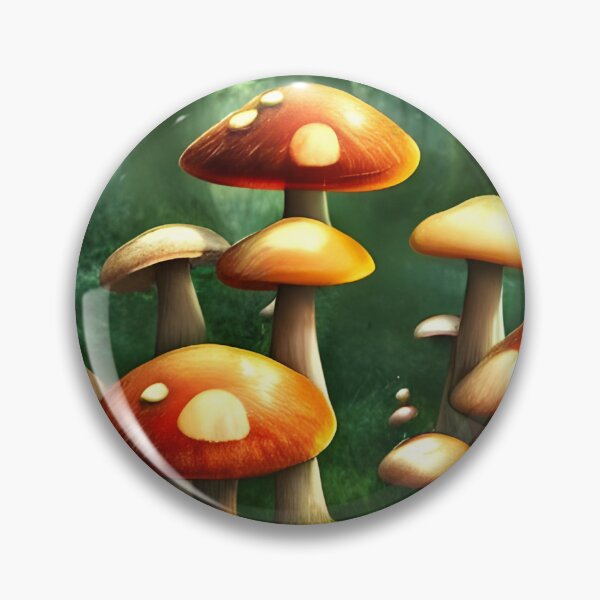 Item preview, Mushroom Forest Mixed Media, Ai Generated Art  designed and sold by ACC .