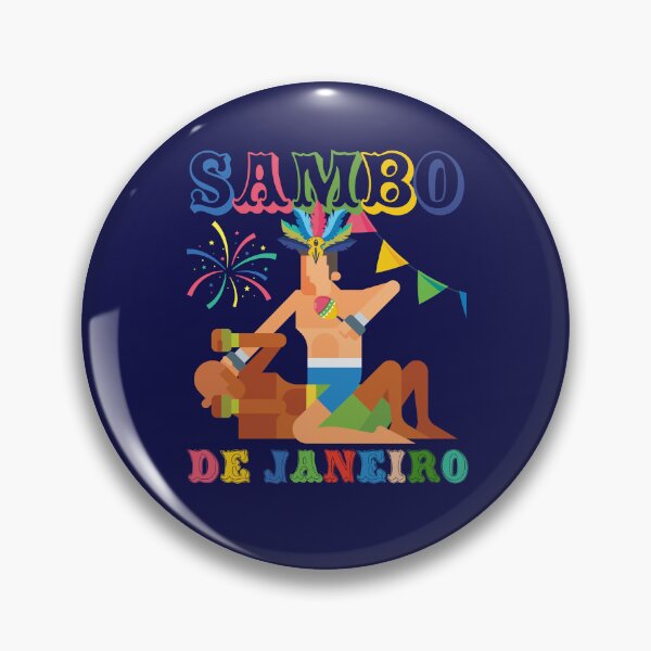 Item preview, Sambo de Janeiro - Funny Sambo Lover Design designed and sold by Salukeart.