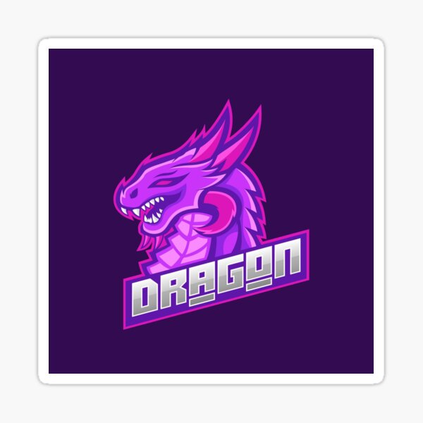 Purple Dragon Sticker For Sale By Canhouse Redbubble 5807