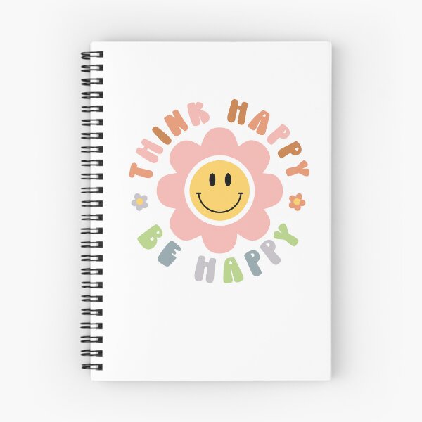 Item preview, COLORFUL HIPPIE  FLORAL QUOTE " BE HAPPY " AND PSYCHEDILIC COLORS ESSENTIAL TSHIRT designed and sold by GhostAmine.