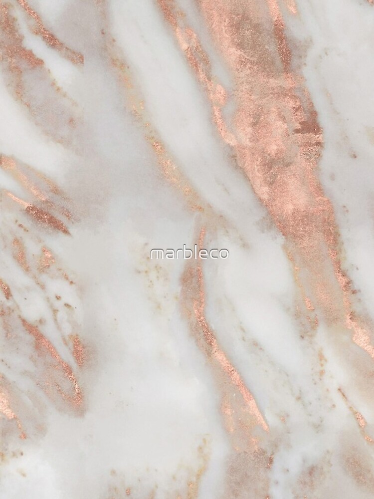 Civezza - rose gold marble by marbleco