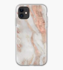 Civezza - rose gold marble iPhone Case