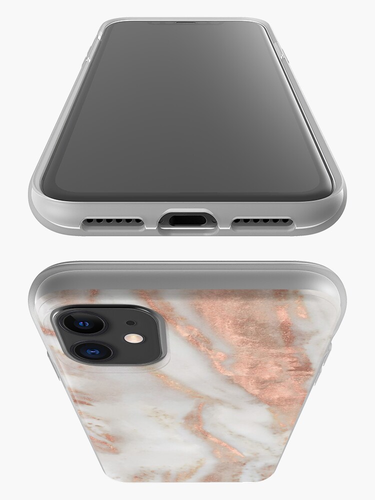Alternate view of Civezza - rose gold marble iPhone Case & Cover