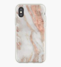 Civezza - rose gold marble iPhone Case