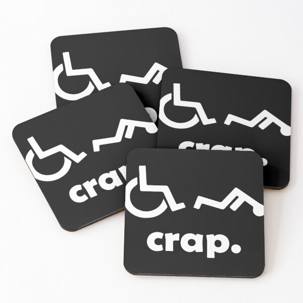 Aperçu de l'œuvre Crap Handicap Funny Wheelchair Tee Disabled Rude Offensive créée et vendue par cmarecsubalic.