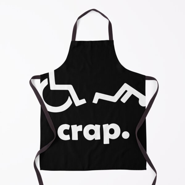 Aperçu de l'œuvre Crap Handicap Funny Wheelchair Tee Disabled Rude Offensive créée et vendue par cmarecsubalic.