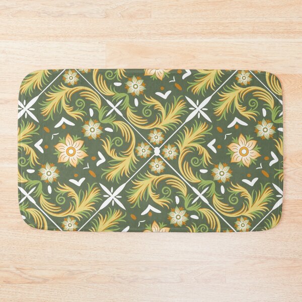 Item preview, Sicilian tiling Green designed and sold by PerlaDesignArt.