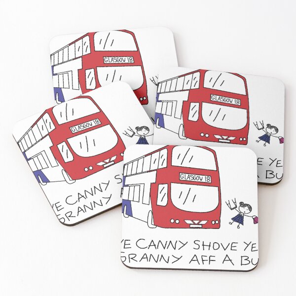 Item preview, Canny Shove yer Granny aff a Bus designed and sold by TheGoblinWorks.