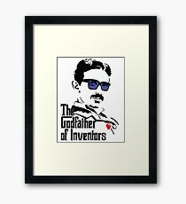 Tesla Inventor Framed Print