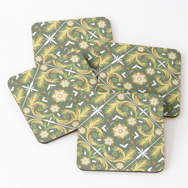 Item preview, Sicilian tiling Green designed and sold by PerlaDesignArt.