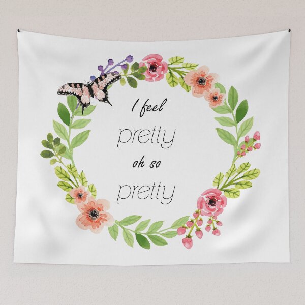 Item preview, I feel pretty oh so pretty designed and sold by AmberGrove.