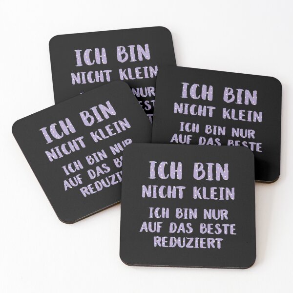 Item preview, Ich bin nicht klein. Ich bin auf das beste reduziert. designed and sold by cursotti.