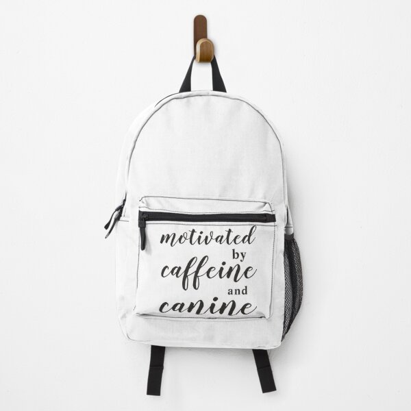 Item preview, motivated by caffeine and canine designed and sold by qofebean.