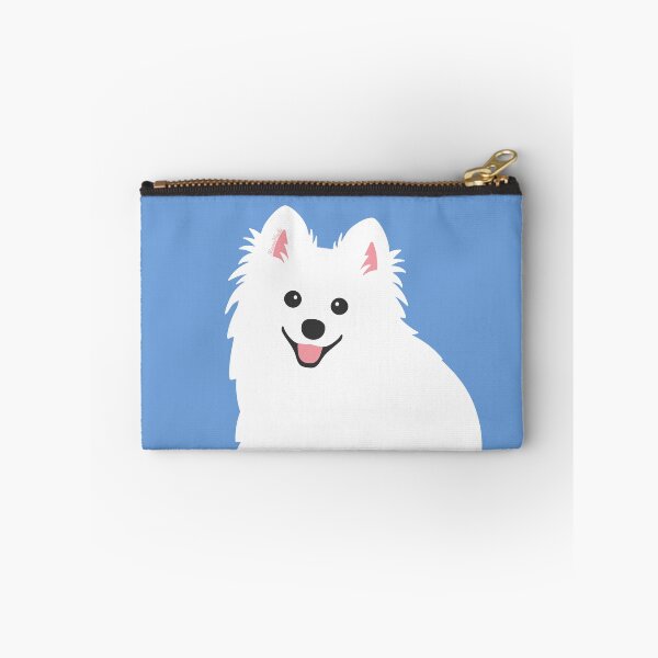 Item preview, Fluffy White Puppy Dog Clouds - Sky Blue Spitz/Pomeranian designed and sold by kamahachi.