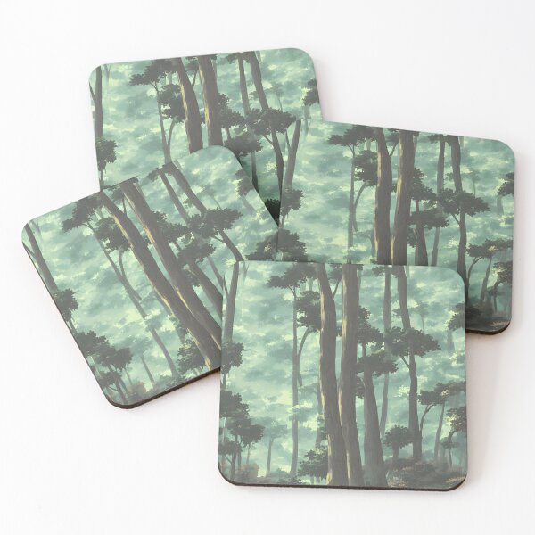 Item preview, Mystical Muted Forest  designed and sold by Art-of-AI.