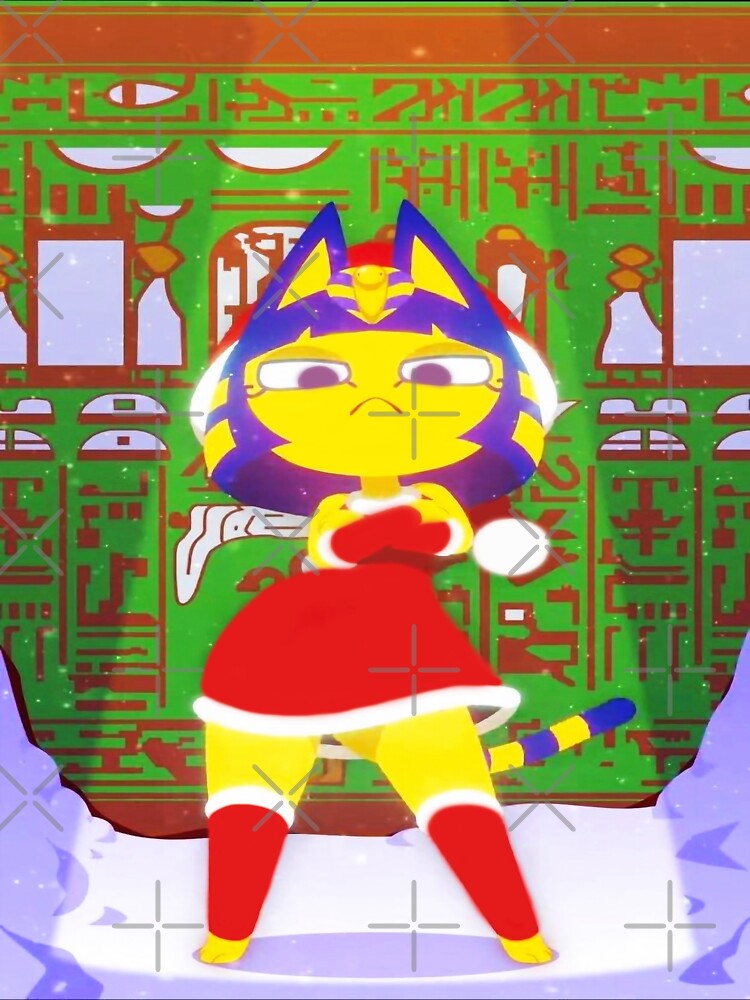 "Ankha Christmas Dance" Sticker For Sale By Arts-Collective | Redbubble