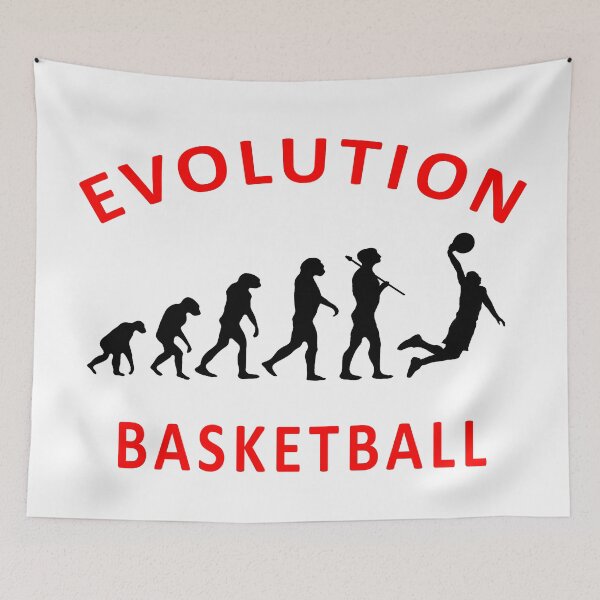 Item preview, Evolution of Man - Basketball designed and sold by Ars-flos-est.