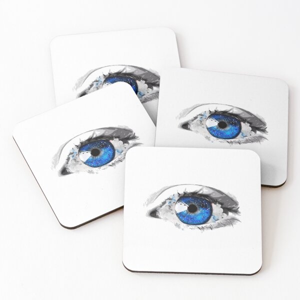 Item preview, Blue Neon Eye design designed and sold by Dven-Clothes.