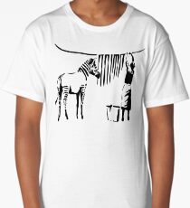 Banksy Zebra Long T-Shirt