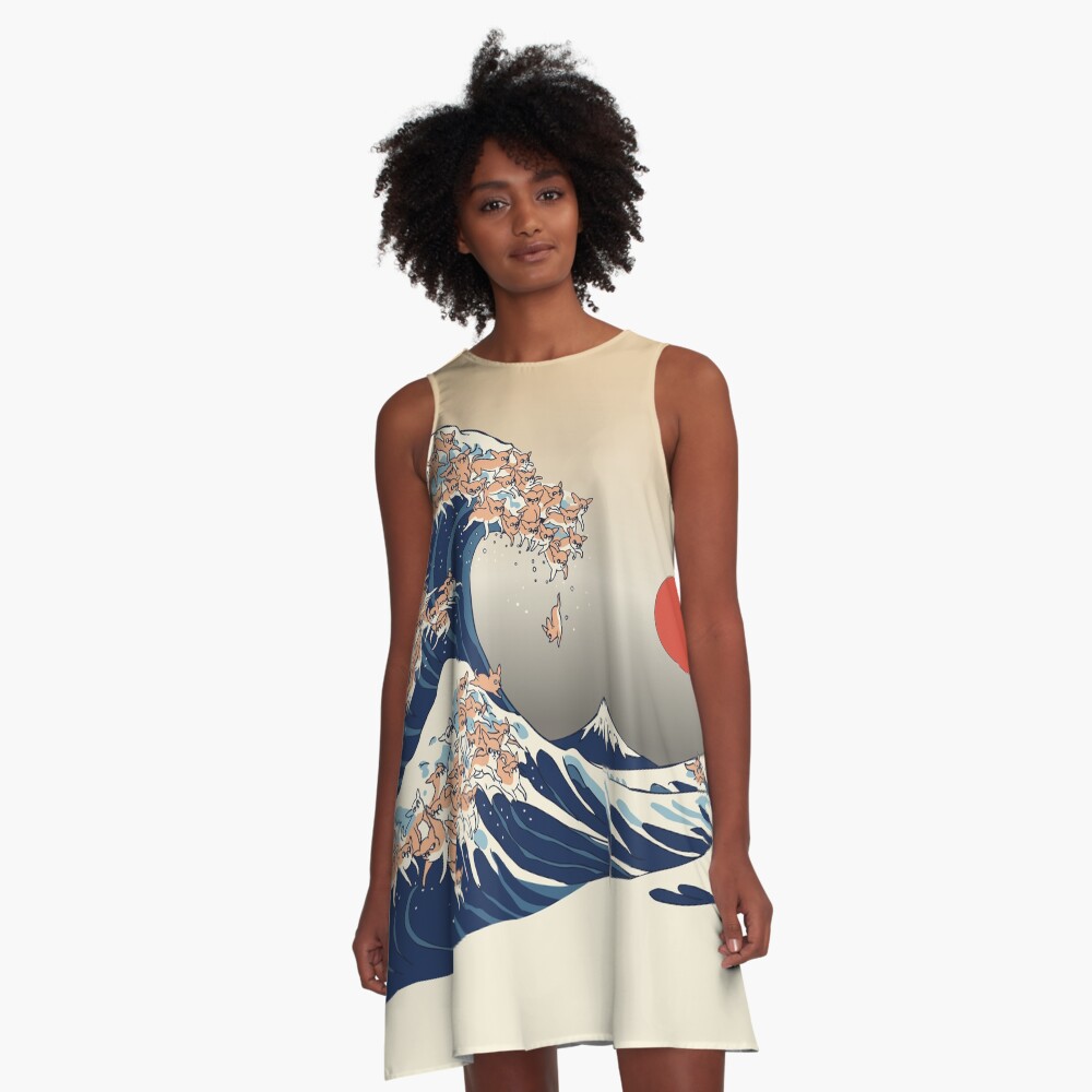 Item preview, A-Line Dress designed and sold by Huebucket.