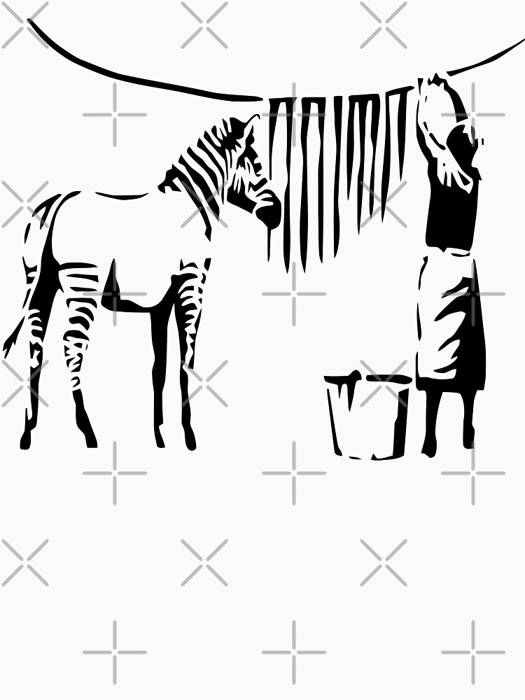 Banksy Zebra by belugastore