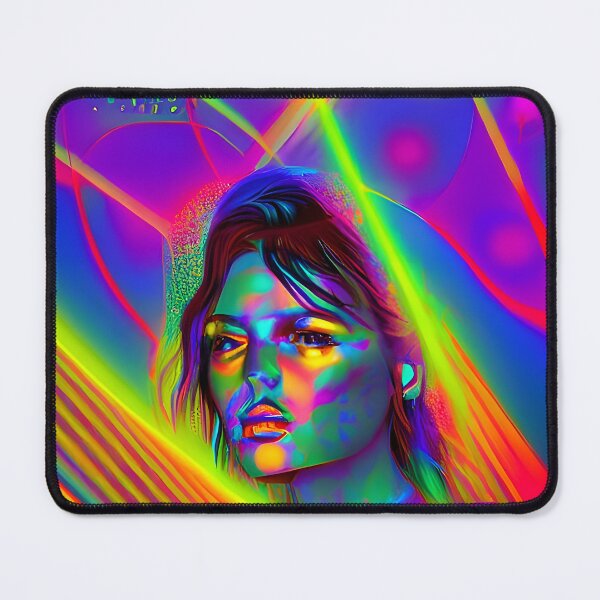 Item preview, Our House Music No.1 - Astral Cosmic AI Illustration - Female Face designed and sold by Recall-Design.