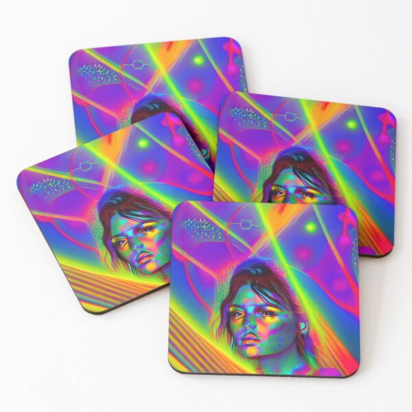Item preview, Our House Music No.1 - Astral Cosmic AI Illustration - Female Face designed and sold by Recall-Design.