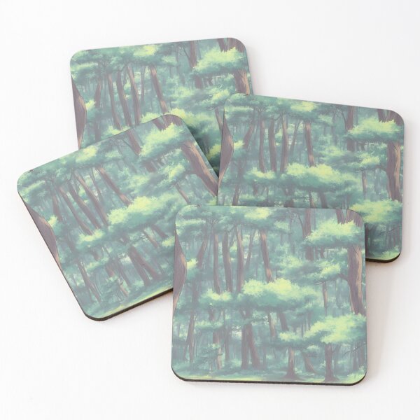 Item preview, Calming Anime Forest Aesthetic  designed and sold by Art-of-AI.
